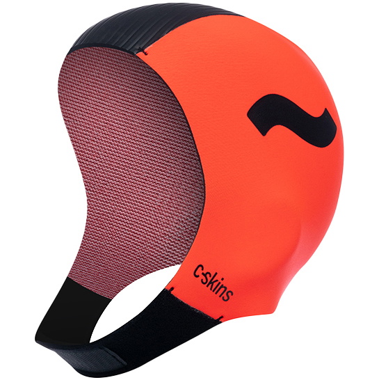 2026 Swim Research Freedom 3mm Swim Cap C-HOSR - Orange / Black